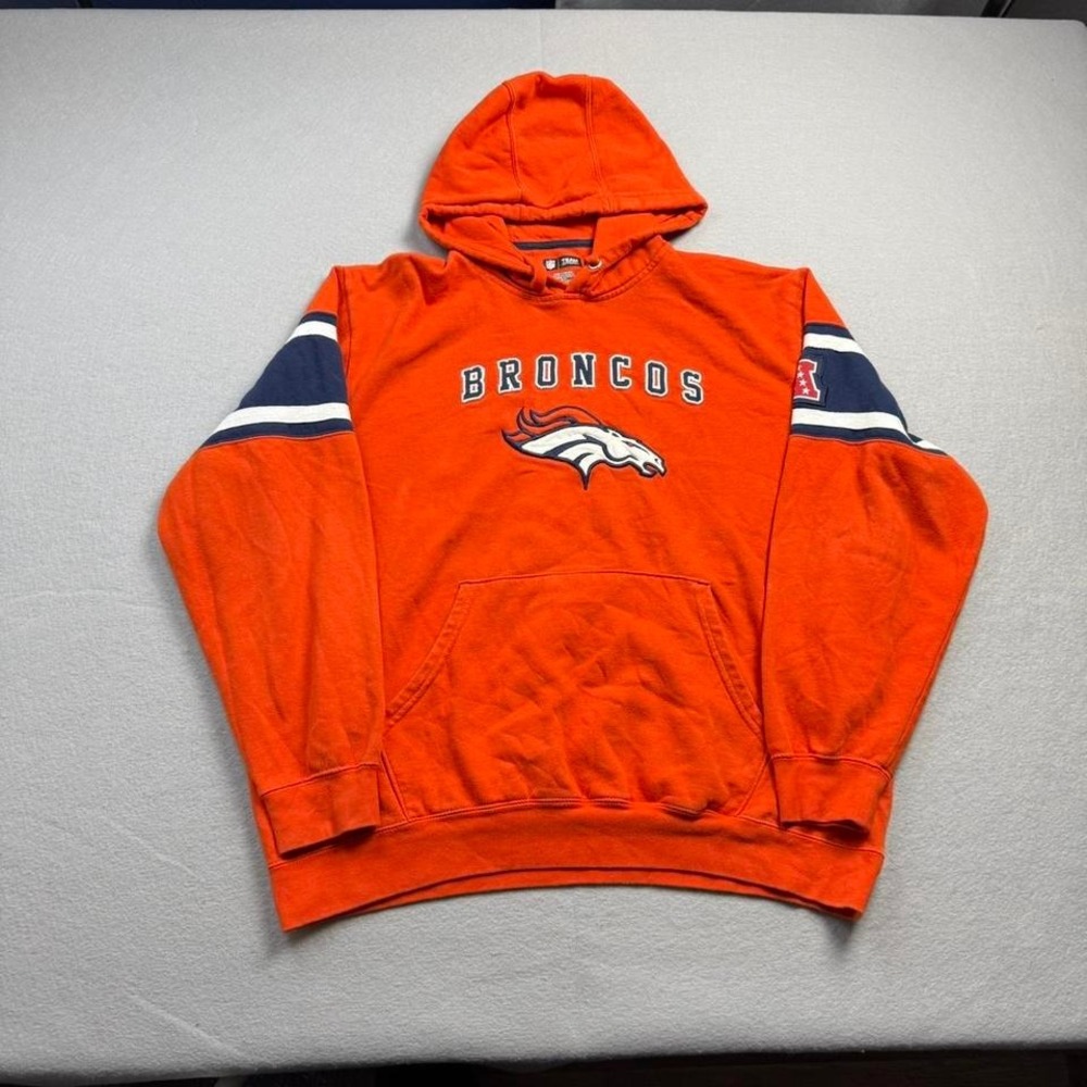 Denver Broncos Hoodie NFL Team Apparel Orange XL Football